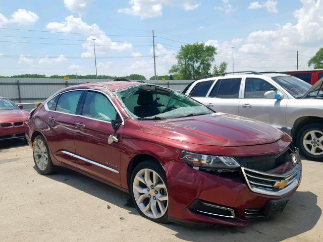 2G1145S36G9189470 - 2016 CHEVROLET IMPALA LTZ RED photo 1