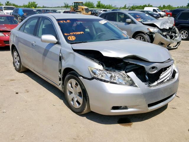 4T1BE46K37U675849 - 2007 TOYOTA CAMRY NEW SILVER photo 1