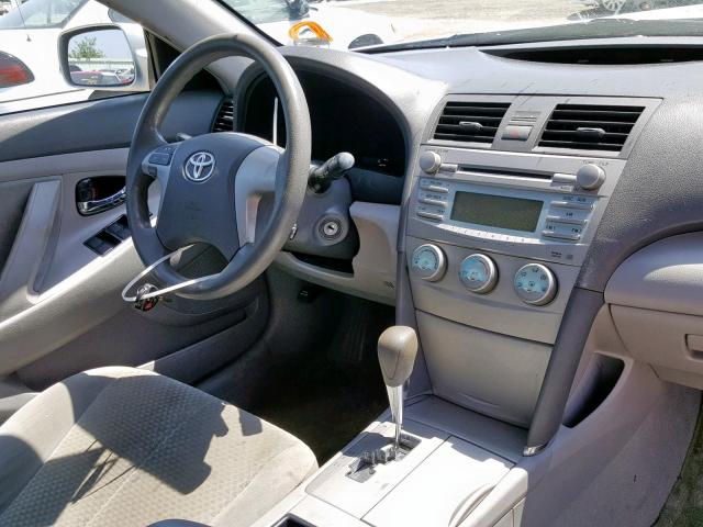 4T1BE46K37U675849 - 2007 TOYOTA CAMRY NEW SILVER photo 9