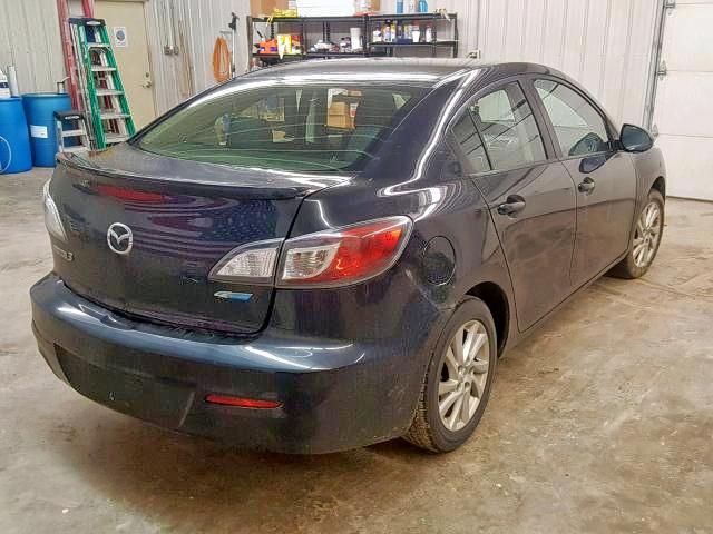 JM1BL1V70C1596852 - 2012 MAZDA 3 I BLACK photo 4