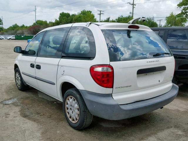 1D4GP21323B334976 - 2003 DODGE CARAVAN C/ WHITE photo 3