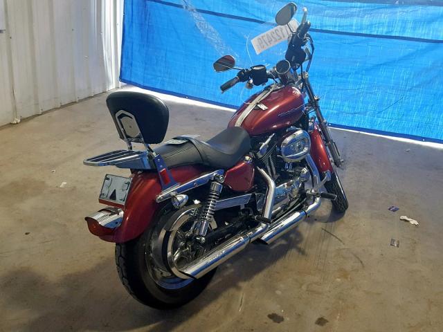 1HD1CGP134K437597 - 2004 HARLEY-DAVIDSON XL1200 C RED photo 4