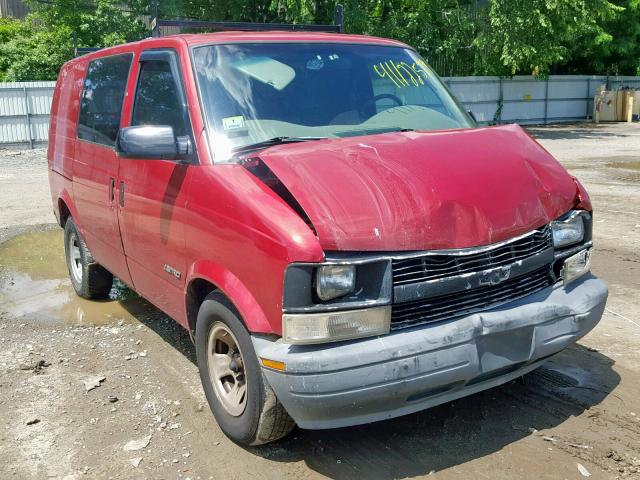 1GCDM19W9WB115017 - 1998 CHEVROLET ASTRO RED photo 1