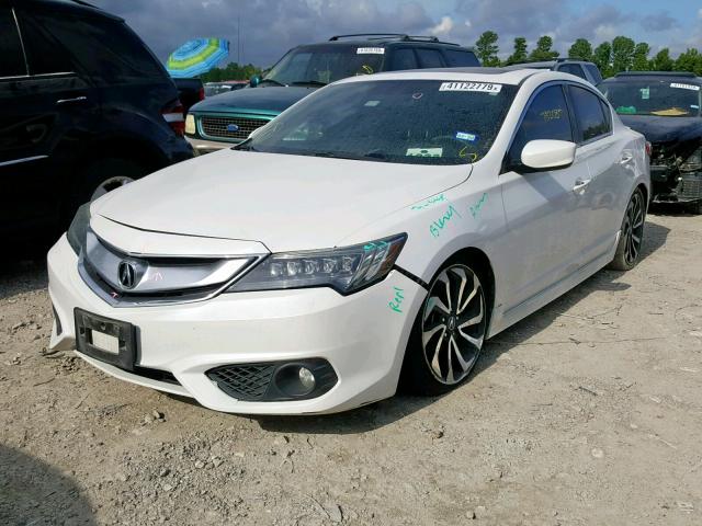 19UDE2F87GA009697 - 2016 ACURA ILX PREMIU WHITE photo 2