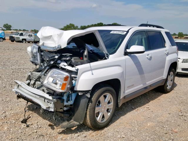 2GKALNEK9G6321012 - 2016 GMC TERRAIN SL WHITE photo 2