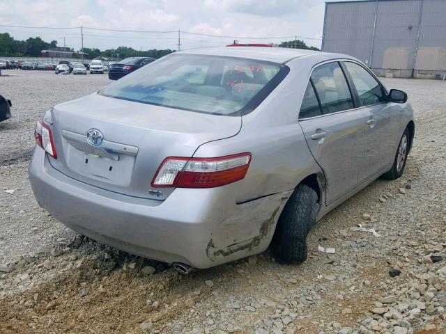 JTNBB46K973037538 - 2007 TOYOTA CAMRY NEW SILVER photo 4