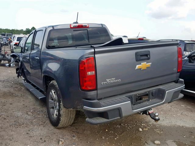 1GCGSCEA2J1135648 - 2018 CHEVROLET COLORADO L GRAY photo 3