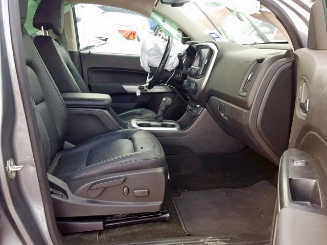 1GCGSCEA2J1135648 - 2018 CHEVROLET COLORADO L GRAY photo 5
