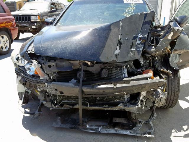 1HGCP26889A108280 - 2009 HONDA ACCORD EXL BLACK photo 7