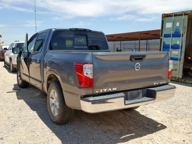 1N6AA1EJ9JN542014 - 2018 NISSAN TITAN S CHARCOAL photo 3