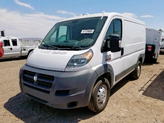 3C6TRVNG9HE522819 - 2017 RAM PROMASTER WHITE photo 2
