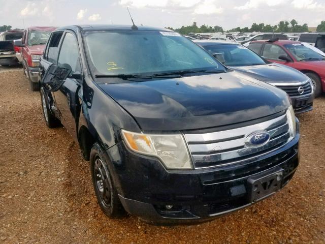 2FMDK49C17BA71776 - 2007 FORD EDGE SEL P BLACK photo 1