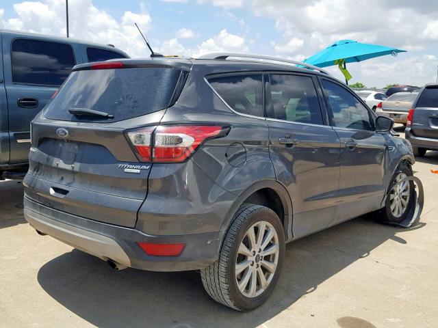 1FMCU0J94HUC34124 - 2017 FORD ESCAPE TIT GRAY photo 4