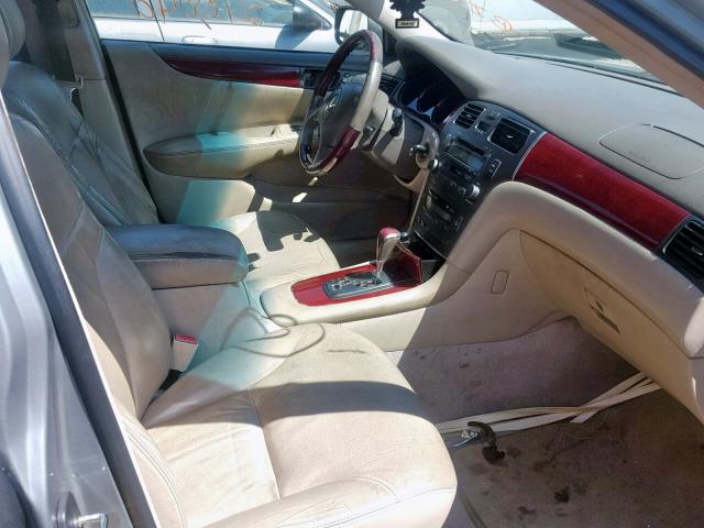 JTHBF30G530089430 - 2003 LEXUS ES 300 GREEN photo 5