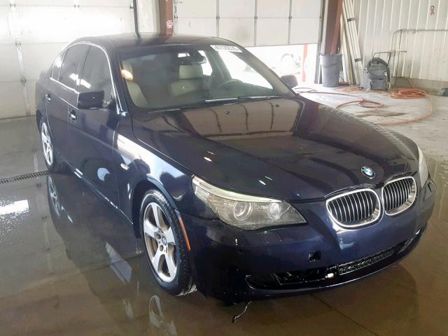 WBANV93548CZ63879 - 2008 BMW 535 XI BLUE photo 1