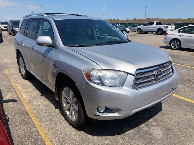 JTEJW3EH9A2047628 - 2010 TOYOTA HIGHLANDER SILVER photo 1