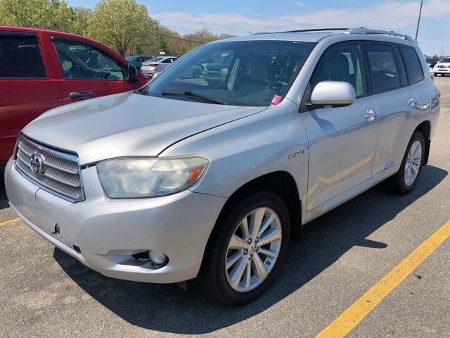 JTEJW3EH9A2047628 - 2010 TOYOTA HIGHLANDER SILVER photo 5