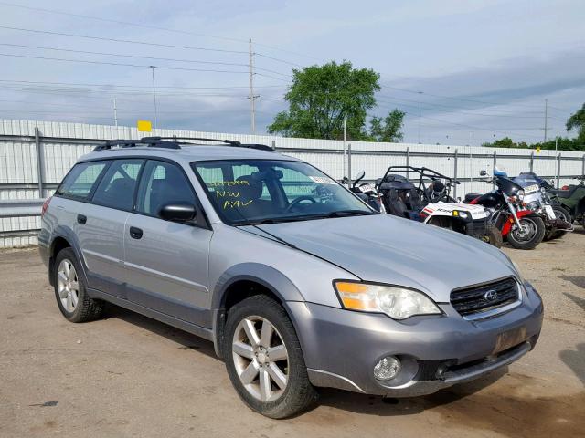 4S4BP61C377338120 - 2007 SUBARU LEGACY OUT SILVER photo 1