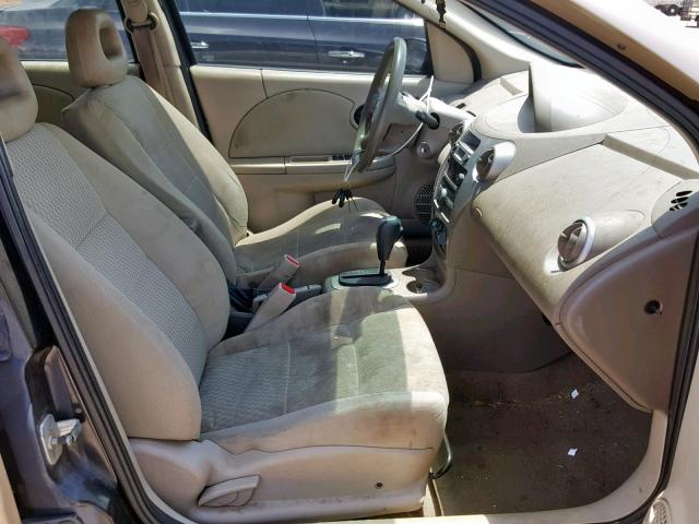 1G8AJ55F87Z181473 - 2007 SATURN ION LEVEL GOLD photo 5