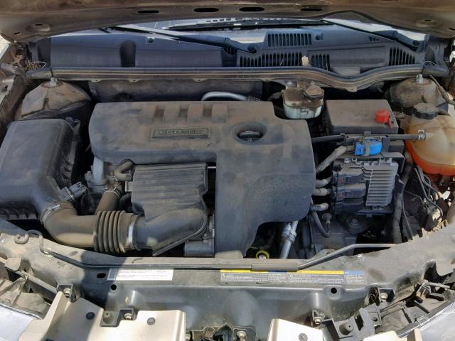 1G8AJ55F87Z181473 - 2007 SATURN ION LEVEL GOLD photo 7