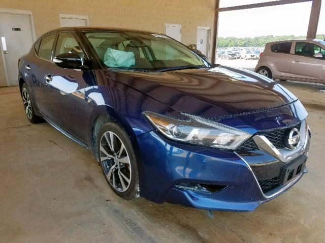 1N4AA6AP0GC428455 - 2016 NISSAN MAXIMA 3.5 BLUE photo 1