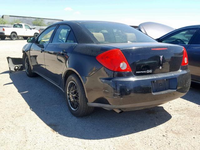 1G2ZF57B184171746 - 2008 PONTIAC G6 VALUE L BLACK photo 3