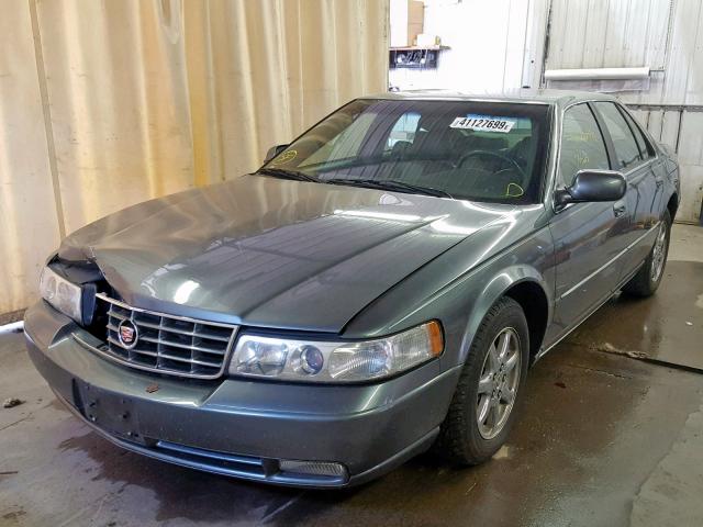 1G6KS54Y04U172854 - 2004 CADILLAC SEVILLE SL GRAY photo 2