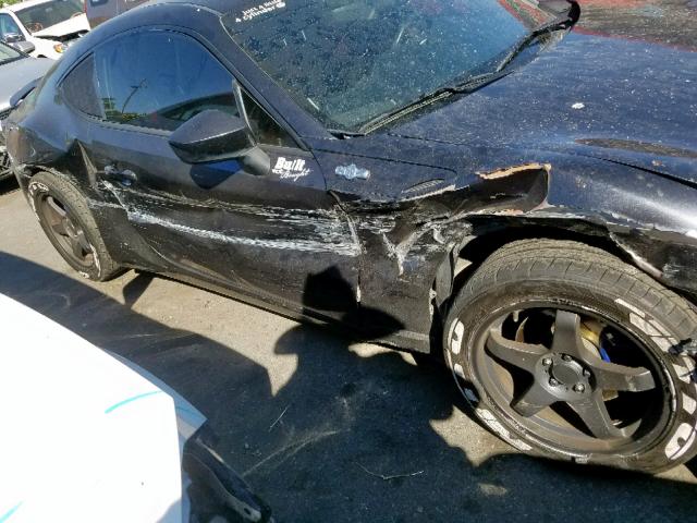 JF1ZNAA10D1732575 - 2013 TOYOTA SCION FR-S CHARCOAL photo 9