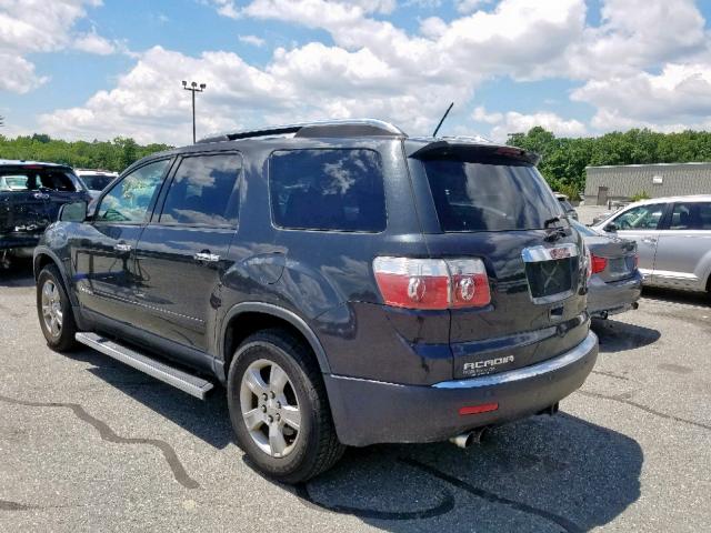 1GKEV13767J111909 - 2007 GMC ACADIA SLE CHARCOAL photo 3