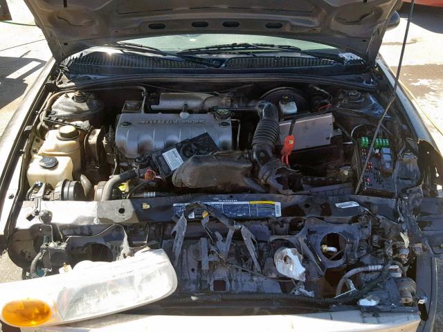 1G8ZH52891Z291427 - 2001 SATURN SL1 GRAY photo 7