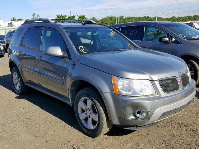 2CKDL63F566193086 - 2006 PONTIAC TORRENT GRAY photo 1