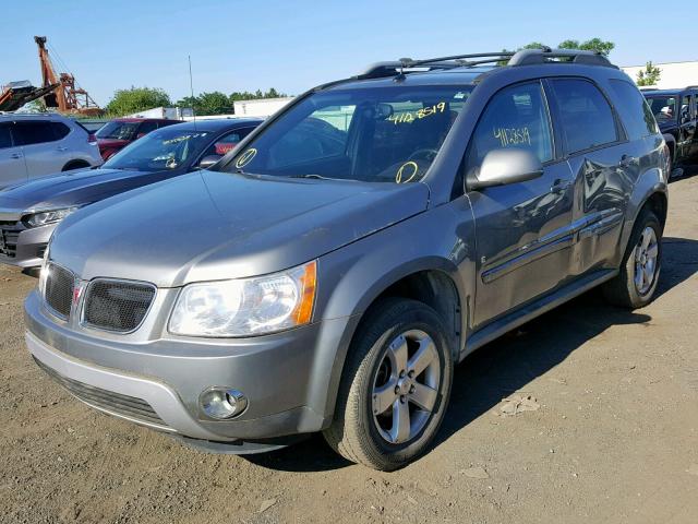 2CKDL63F566193086 - 2006 PONTIAC TORRENT GRAY photo 2