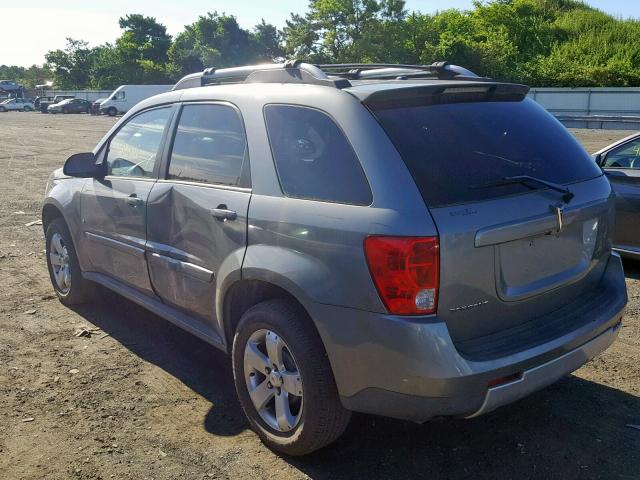 2CKDL63F566193086 - 2006 PONTIAC TORRENT GRAY photo 3