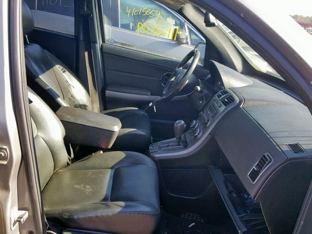 2CKDL63F566193086 - 2006 PONTIAC TORRENT GRAY photo 5