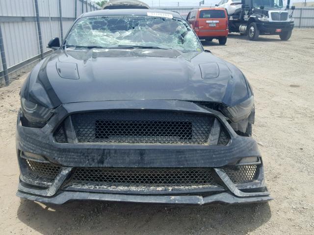 1FA6P8CF5F5337818 - 2015 FORD MUSTANG GT BLACK photo 10