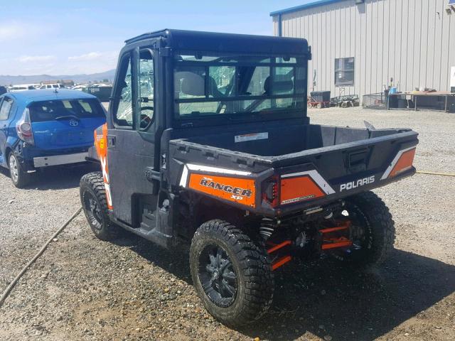 4XAUH9EA7DB606090 - 2013 POLARIS RANGER 900 ORANGE photo 3