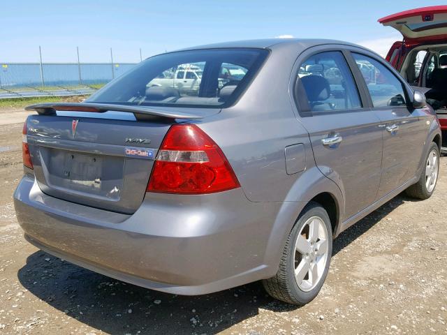 KL2TD55607B168671 - 2007 PONTIAC WAVE GRAY photo 4