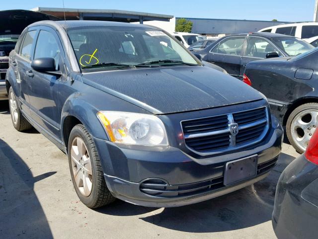 1B3HB48B57D113733 - 2007 DODGE CALIBER SX GRAY photo 1