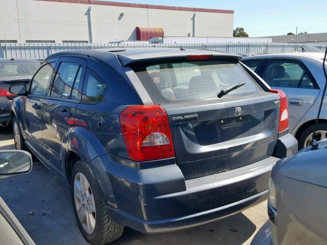 1B3HB48B57D113733 - 2007 DODGE CALIBER SX GRAY photo 3