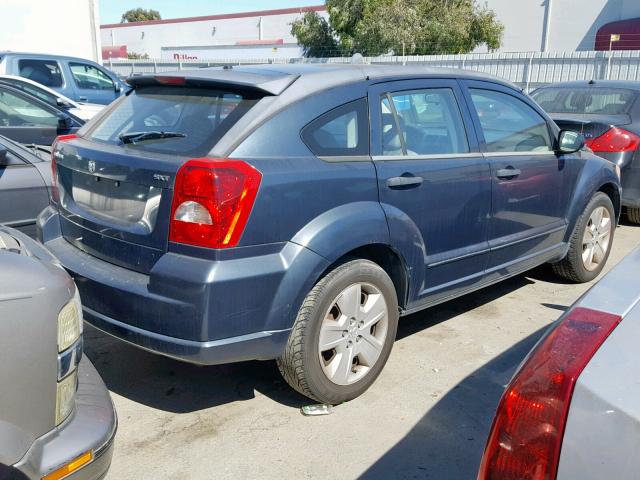 1B3HB48B57D113733 - 2007 DODGE CALIBER SX GRAY photo 4