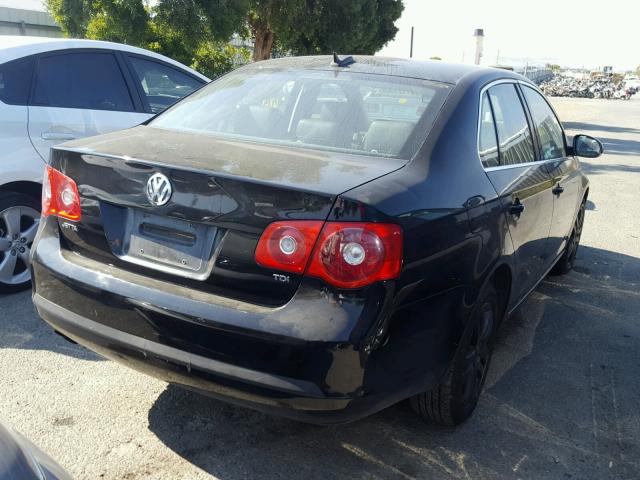 3VWST71K36M721974 - 2006 VOLKSWAGEN JETTA TDI BLACK photo 4