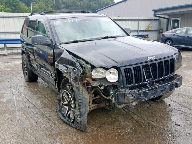 1J4HR48N76C329747 - 2006 JEEP GRAND CHER BLACK photo 1