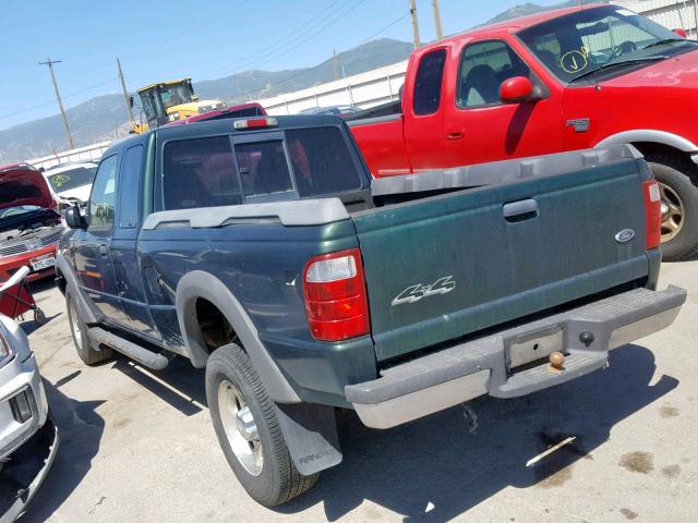 1FTZR15E51PA58492 - 2001 FORD RANGER SUP GREEN photo 3