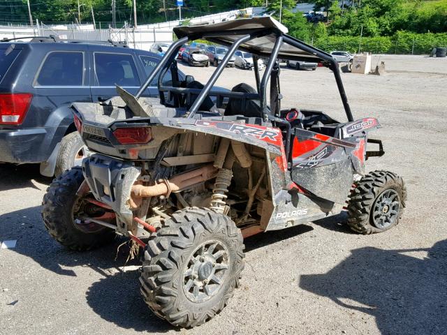 3NSVDE990HF922322 - 2017 POLARIS RZR XP 100 RED photo 4