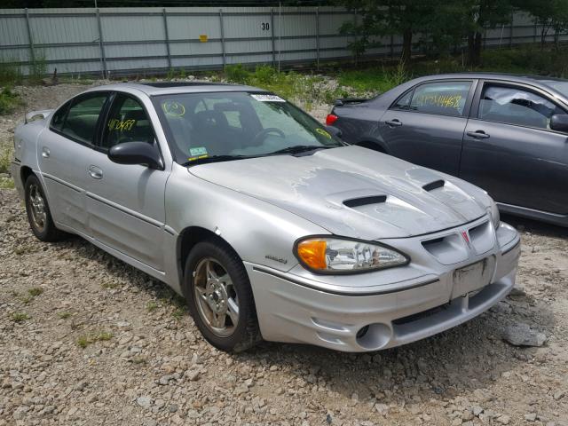 1G2NW52E64C164582 - 2004 PONTIAC GRAND AM G SILVER photo 1