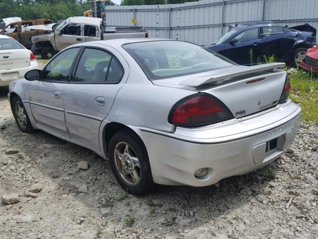 1G2NW52E64C164582 - 2004 PONTIAC GRAND AM G SILVER photo 3