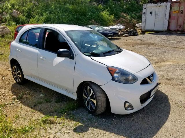 3N1CK3CPXFL205230 - 2015 NISSAN MICRA WHITE photo 1