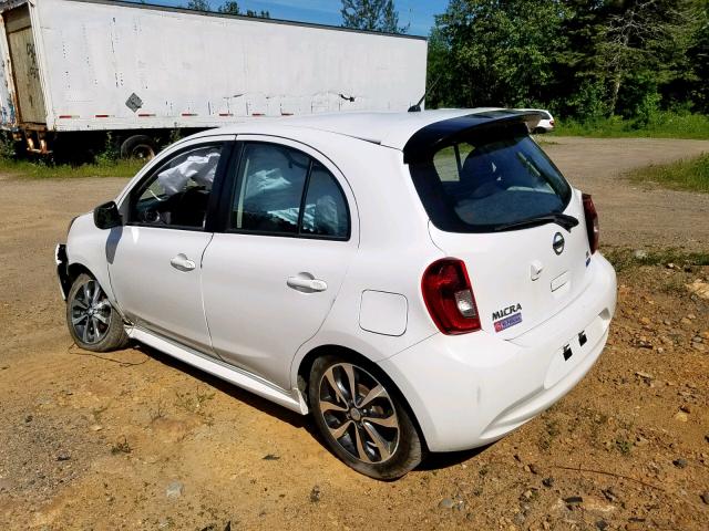 3N1CK3CPXFL205230 - 2015 NISSAN MICRA WHITE photo 3