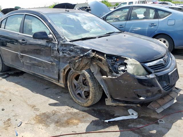 1G8ZS57N27F243987 - 2007 SATURN AURA XE BLACK photo 9