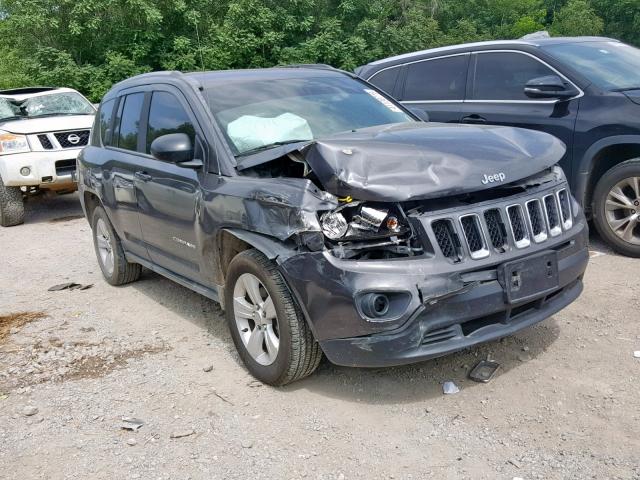 1C4NJDBB3ED927003 - 2014 JEEP COMPASS SP ნაცრისფერი ფოტო 1